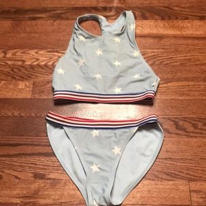 A red white and blue medium bikini!